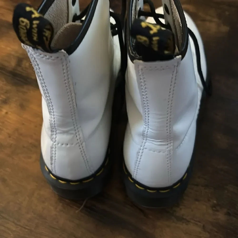 Dr. Martens 1460 Boots in White Size 9 / Exellent
